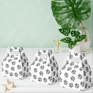 Doodle Paws, Dog Paws, Black Paws Favour Box