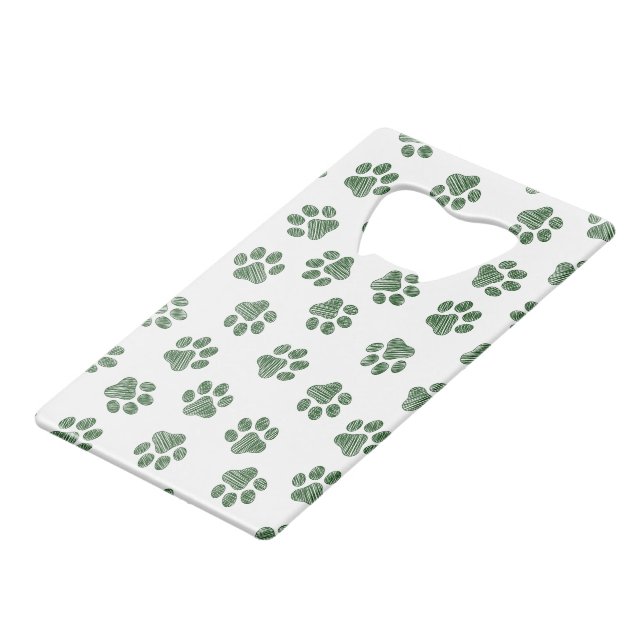Doodle Paws, Dog Paws, Green Paws (Front Angled)