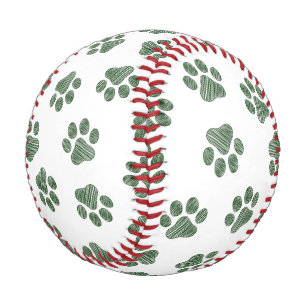 Doodle Paws, Dog Paws, Green Paws Baseball