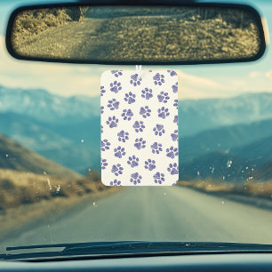 Doodle Paws, Dog Paws, Navy Blue Paws Car Air Freshener