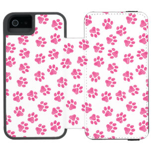 Doodle Paws, Dog Paws, Pink Paws Incipio Watson™ iPhone 5 Wallet Case
