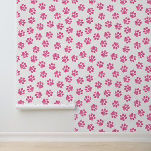 Doodle Paws, Dog Paws, Pink Paws Wallpaper