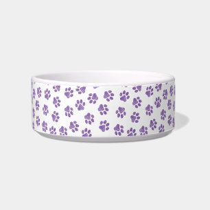 Doodle Paws, Dog Paws, Purple Paws Bowl