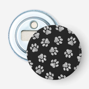 Doodle Paws, Dog Paws, White Paws Bottle Opener