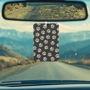 Doodle Paws, Dog Paws, White Paws Car Air Freshener