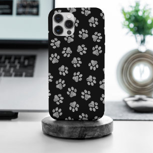 Doodle Paws, Dog Paws, White Paws iPhone 15 Pro Max Case
