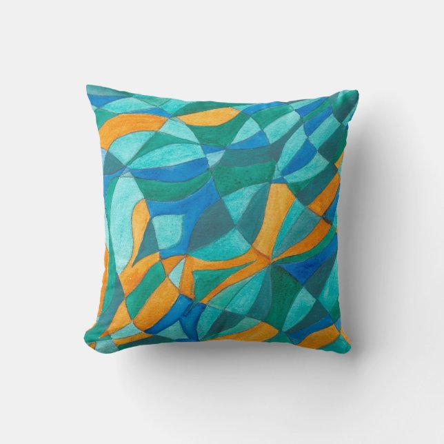 Doodle Pillow by Jill  (Front)