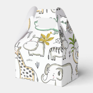 Doodle Safari Favour Box