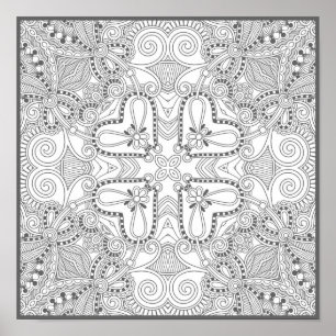 Doodle Square 2 Poster