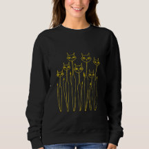 Doodle Sweatshirt (Black- Hand-drawn)