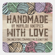 Doodle yarn personalised knitting crochet crafts