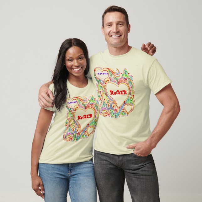 Doodlebugs Heart Tee Shirt (Unisex)