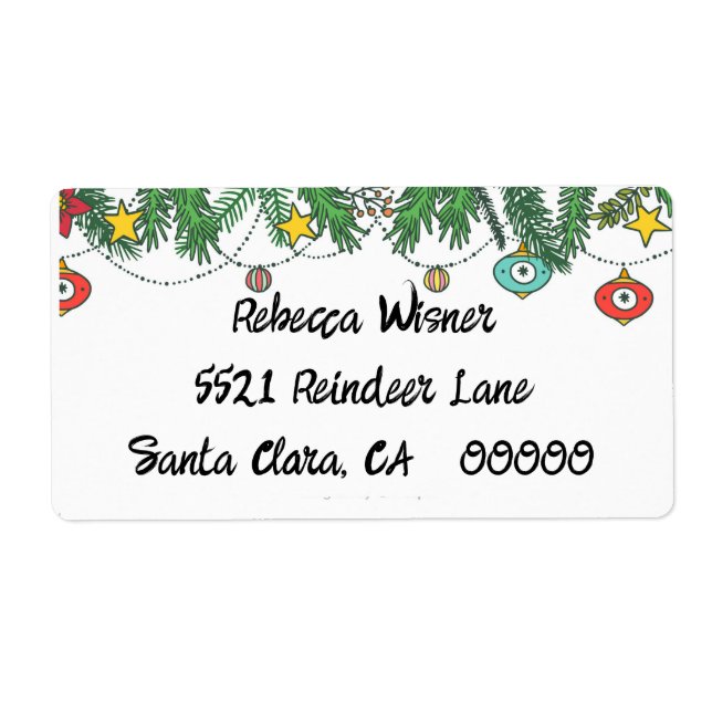 Doodled Holiday Greetings (Front)