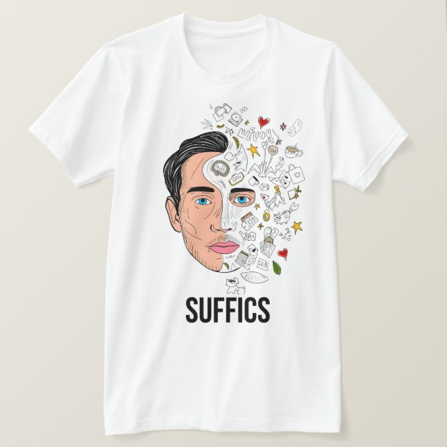 DoodleMan | SUFFICS  T-Shirt (Design Front)
