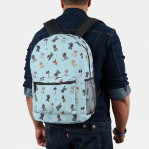 DoodleMoji KiniArt Printed Backpack