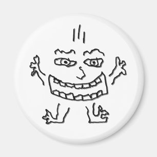 DoodleNut wild character 0002 Magnet