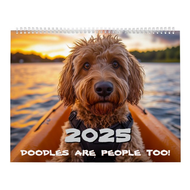 Doodles Are People Too Calendar (Cover)
