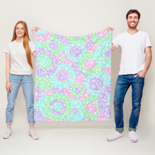 Doodles! Fun Colourful Blanket