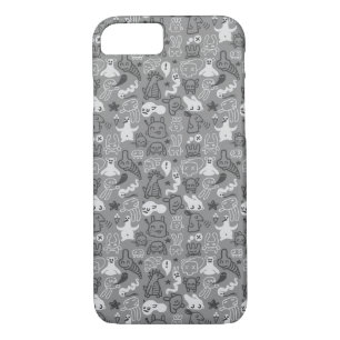 doodles pattern illustration iPhone 8/7 case