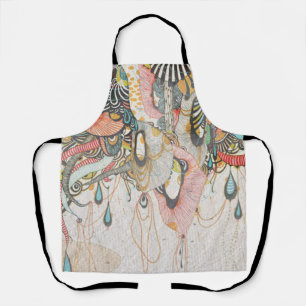 Doodling on the Language of Light Apron