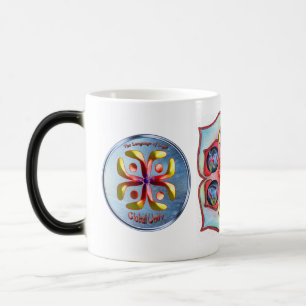 Doodling on the symbol of Global Unity Magic Mug