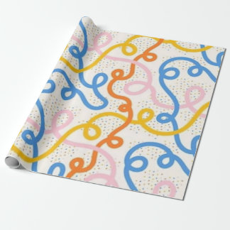 Doodling  wrapping paper