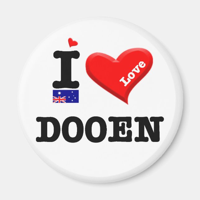 DOOEN - I Love Magnet (Front)
