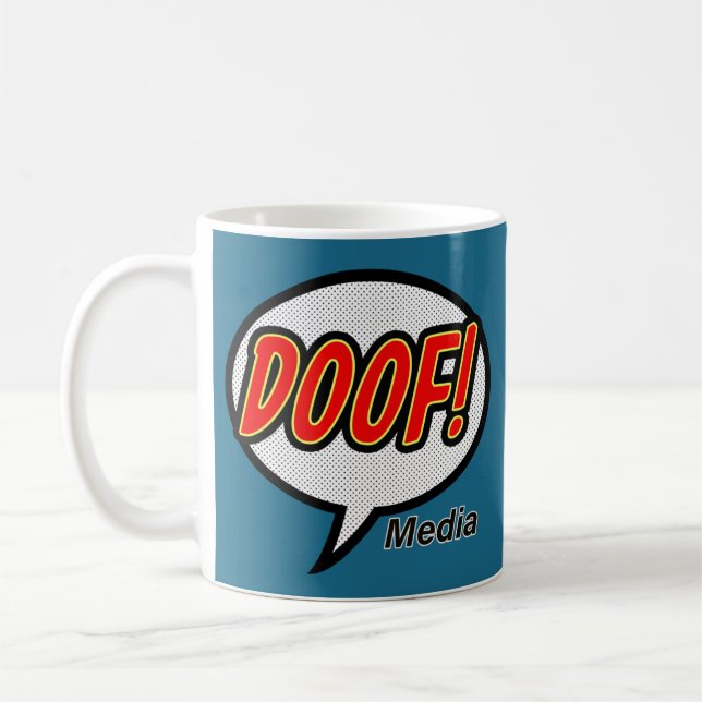 Doof! Media Coffee Mug (Left)
