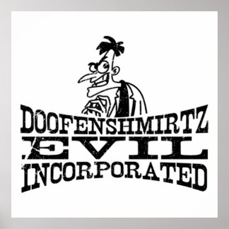Doofenshmirtz Poster