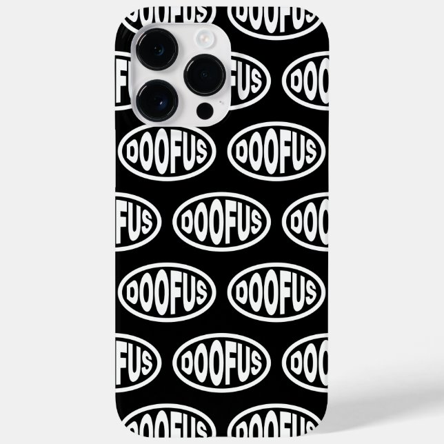 DOOFUS Case-Mate iPhone CASE (Back)