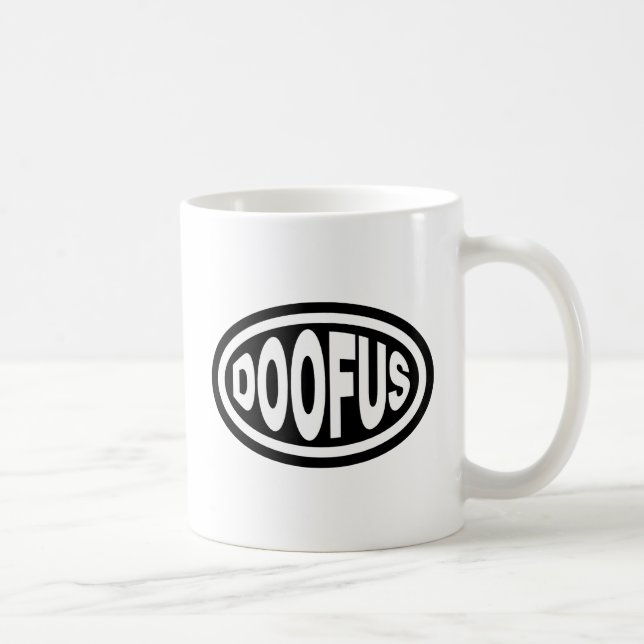 DOOFUS COFFEE MUG (Right)