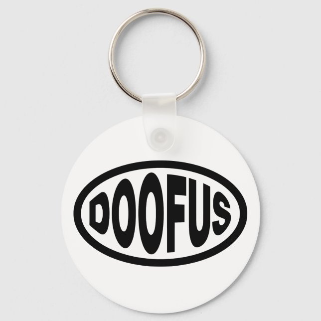 DOOFUS KEY RING (Front)