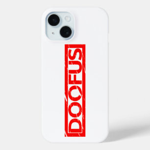 Doofus Stamp iPhone 15 Case