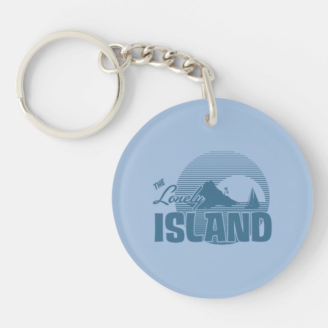 Dookie Island - Blue Key Ring (Front)