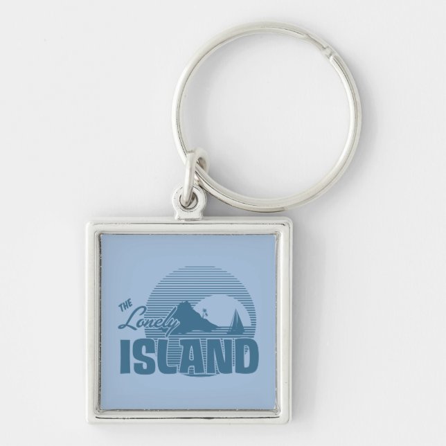 Dookie Island - Blue Key Ring (Front)