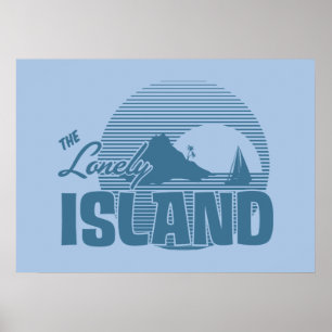 Dookie Island - Blue Poster