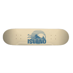 Dookie Island - Blue Skateboard