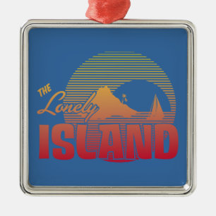 Dookie Island - Colour Metal Ornament