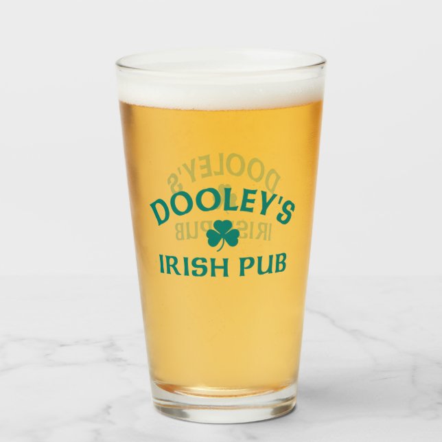 Dooley's Irish Pub   Glass (Front Filled)