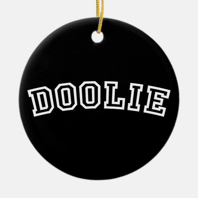 DOOLIE CERAMIC ORNAMENT (Front)