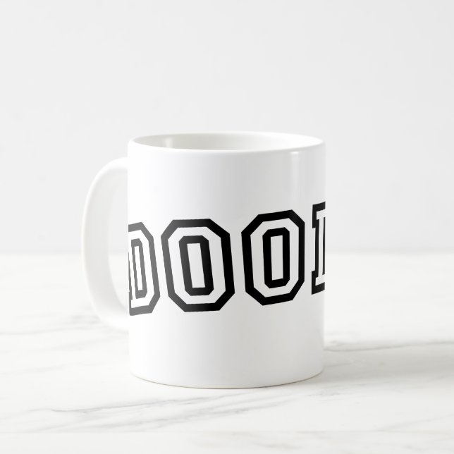 DOOLIE COFFEE MUG (Front Left)