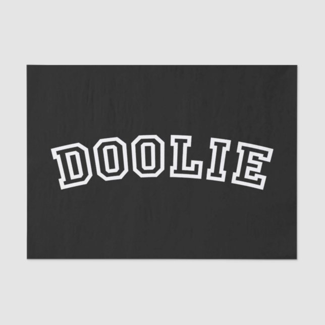 DOOLIE TISSUE PAPER (Front)