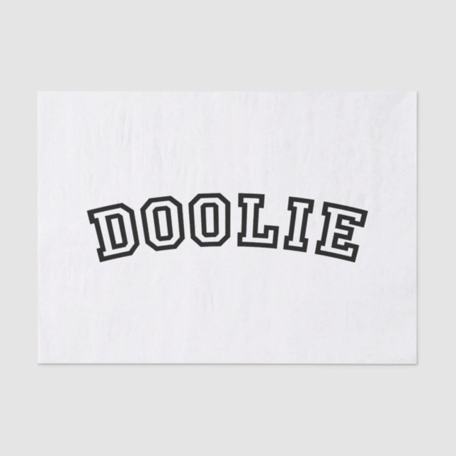 DOOLIE TISSUE PAPER (Front)