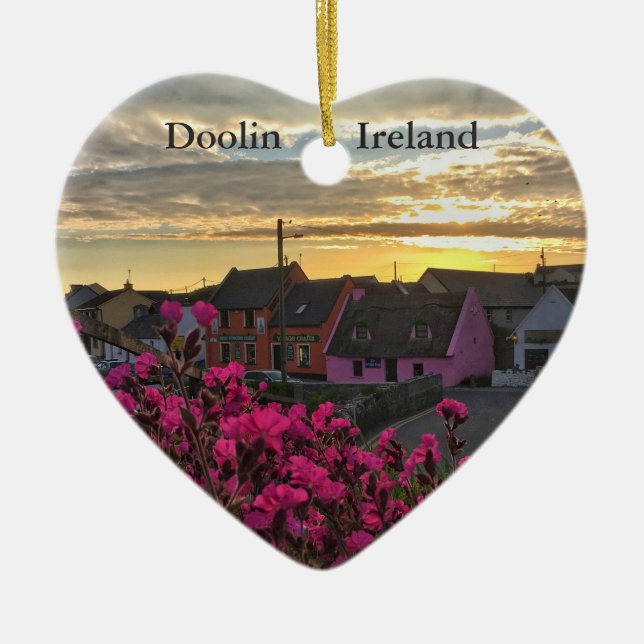 Doolin Ireland Ornament (Front)