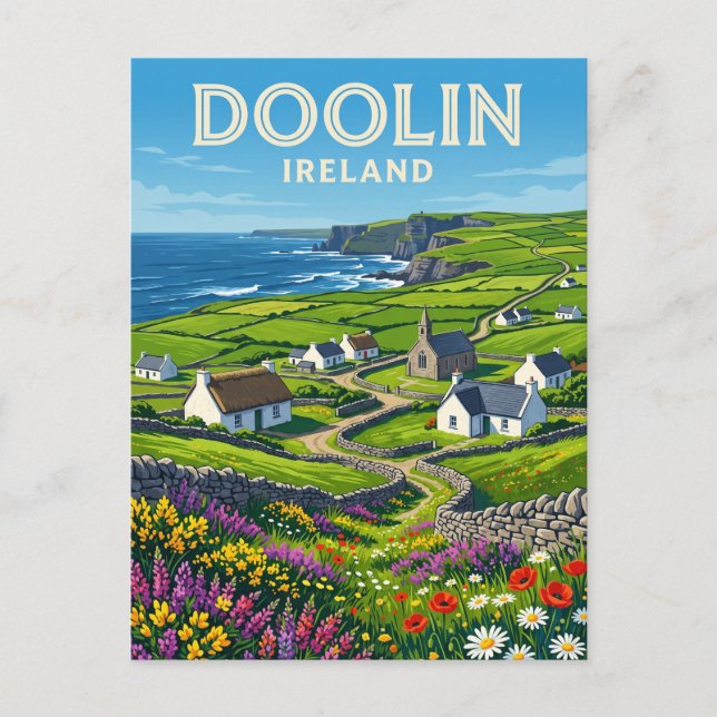 Doolin Ireland Postcard (Front)
