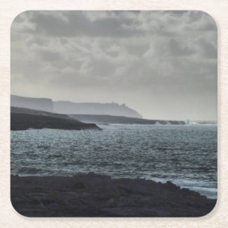 Doolin, the Burren, Ireland Square Paper Coaster