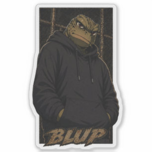 Doom The Bullfrog Streetwear Graphic Sweatshirt