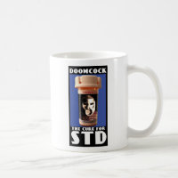 Doomcock Cures STD Coffee Mug