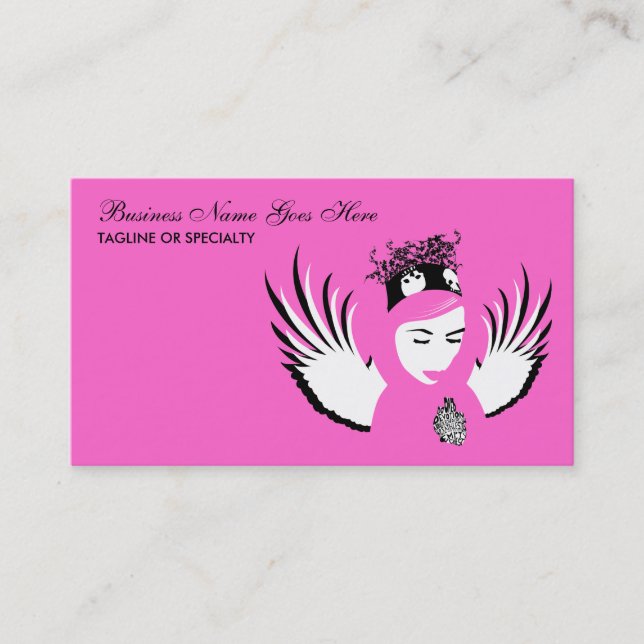 doomed devotion : lost angel business card (Front)