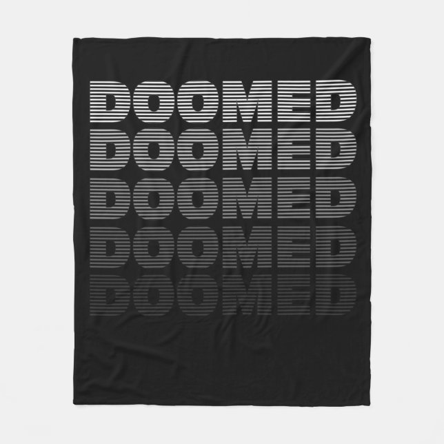 Doomed Fleece Blanket (Front)